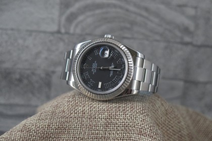 Modern Rolex 116334 Datejust II with stunning Grey dial
