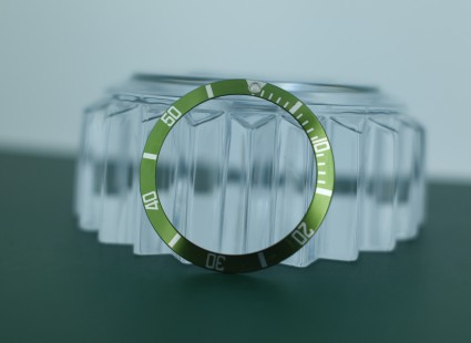 																															Rolex 16610LV Kermit Bezel insert 12															