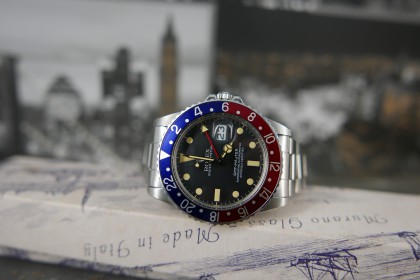 Vintage Rolex 16750 Matte Dial GMT-Master Full set