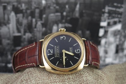 Modern Panerai PAM 197 8 Day Radiomir Rose Gold