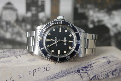 Vintage Rolex 5513 Submariner 'Ricciardi' with Ricciardi Box