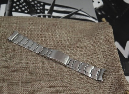 																															Original Rolex 7836 folded link Bracelet 7836/3															