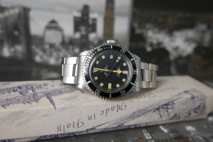 Vintage Tudor 9411 Snowflake with perfect dial & Case - 1981
