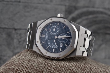 Modern Audemars Piguet Royal Oak Dual Time-Blue Dial ref 26124ST.OO.D018CR.01