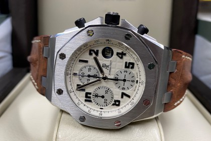 Modern Audemars Piguet Royal Oak Offshore Safari 26170ST - Mint-Full Set-Serviced