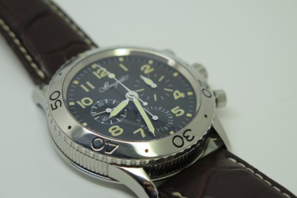 Vintage Brequet Type XX Aeronavale 3800 Chrono T Swiss T Dial