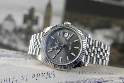 Modern Rolex 126334 Datejust 41, Rhodium Dial, /Unworn Full set UK watch 06/21