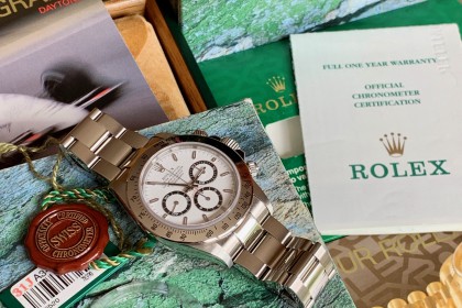 Vintage Rolex N.O.S Rolex Zenith Daytona A Serial Collectors Set