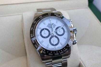 Modern Rolex 116500LN White Dial Daytona - UNWORN UK Watch - 1 Week Old