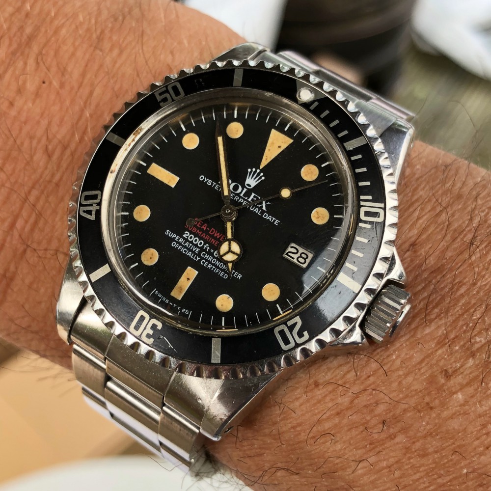 Rolex 1665 MK4 Double Red Sea Dweller with provenance 1665DRSD | M&J ...