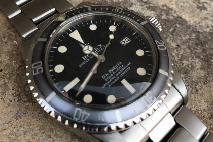 Vintage Rolex 1665 Sea-Dweller 'Great White' MKI Dial