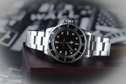 Vintage Rolex Submariner 5513 Gilt Dial