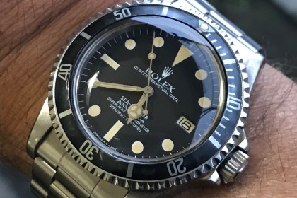 Vintage Rolex MK3 1665 Sea Dweller 'Great White'