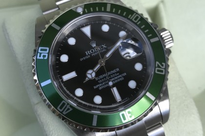 Modern Rolex 16610LV Anniversary Submariner, UNWORN & SEALED-Z Serial