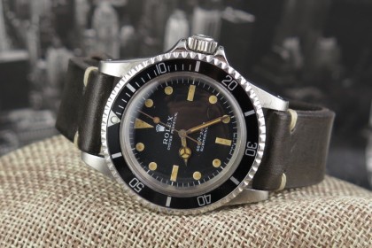 Vintage Rolex Submariner 5513 Matt Dial
