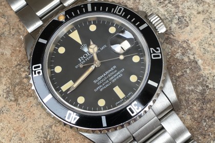 Vintage Rolex Transitional Submariner 16800 - STUNNING example