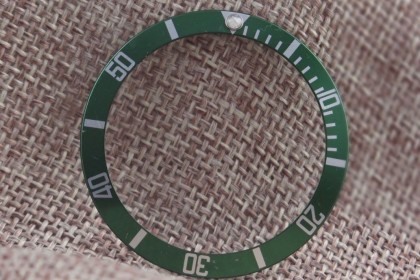 Part Green insert for Rolex 16610LV Anniversary Submariner LV2