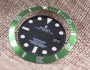 																 	Maxi dial & Green insert for 16610LV submariner 																