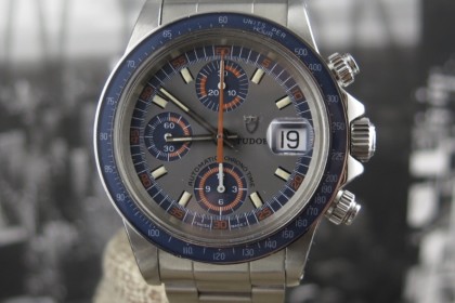 Vintage Tudor 94200 Monte Carlo Exotic Dial Chronograph - STUNNING example