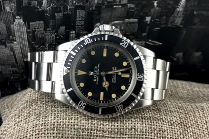 Vintage Rolex 5513 Meters First Submariner - 1967