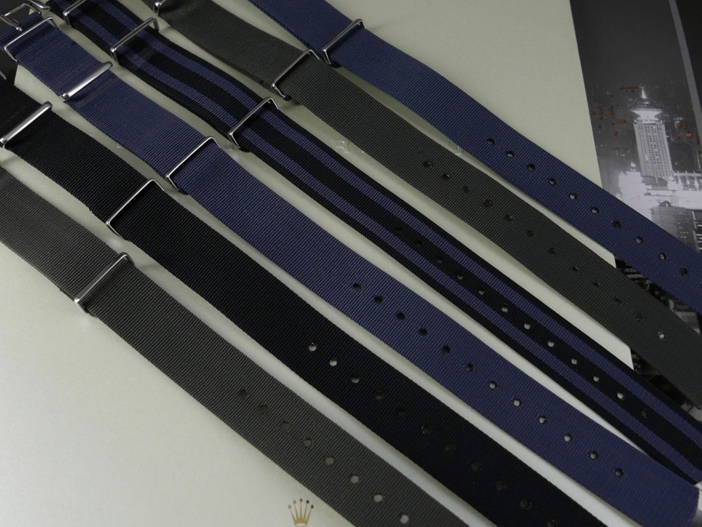 Genuine Phoenix Admiralty Grey NATO strap 20mm AD20 M J Watches