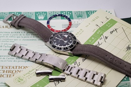 Vintage Rolex 16750 GMT-Master Full Set-1985