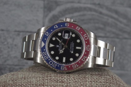 Modern Rolex 116719 BLRO GMT Master-White Gold-2014