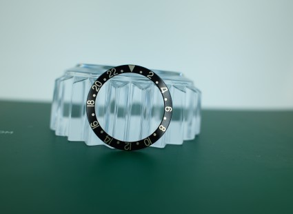 Black bezel insert for Plastic GMT 16750/1675 Black GMT