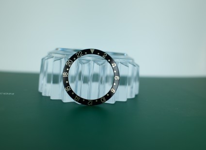 Black bezel insert for Plastic GMT 16750/1675 Black GMT
