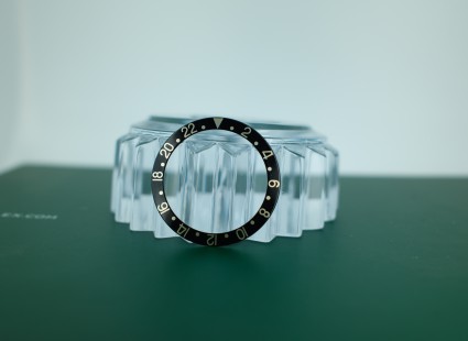 Black bezel insert for Plastic GMT 16750/1675 Black GMT