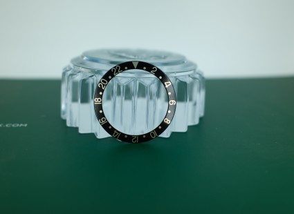 Black bezel insert for Plastic GMT 16750/1675 Black GMT