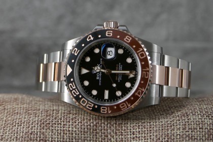 Modern Rolex GMT Master II 126711CHNR Stainless Steel & Rose Gold-UNWORN