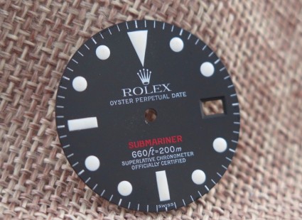 																															Rolex 1680 Red Luminova service dial & Hands 1680redserv															