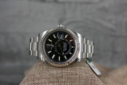 Modern Rolex Sky-Dweller 326934 Black Dial-Unworn - 7/18