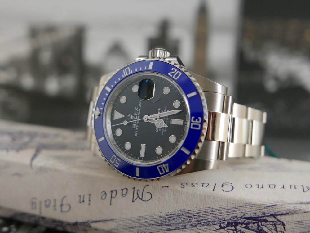 Rolex White Gold Submariner 126619LB, June 2021 UK watch, full set ...