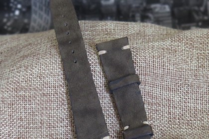 Straps Classic Collection20mm MJW8 - Dark Brown Suede