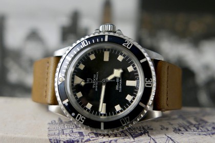 Vintage Tudor 7016 Snowflake Submariner with beautiful Dial, SERVICED