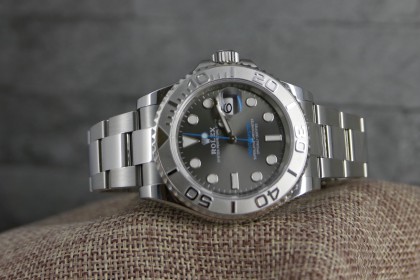 Modern Rolex 116622 Rhodium Dial Yachtmaster